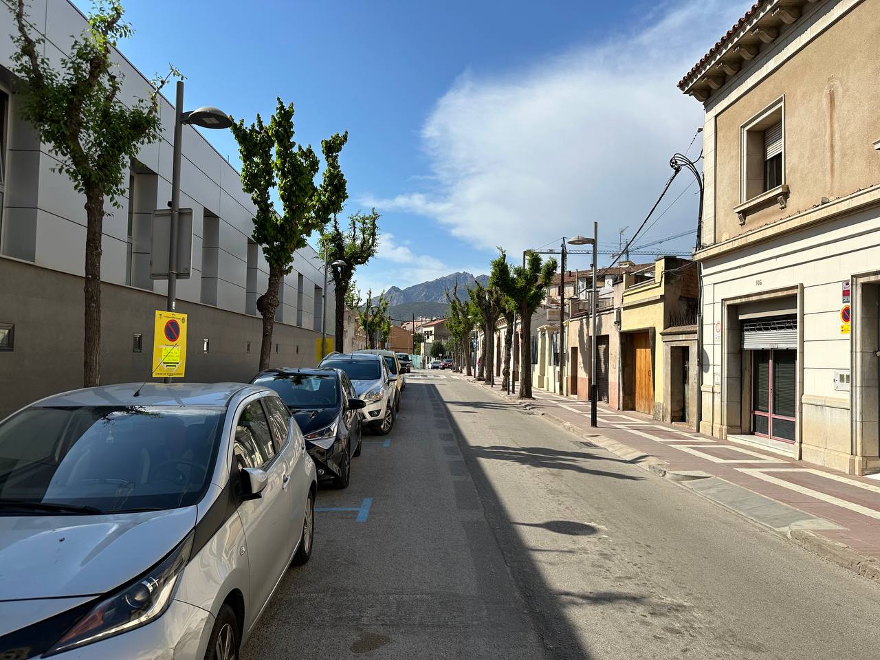 Tram del carrer d'Anselm Clavé entre Mallorca i Vall d'Aran