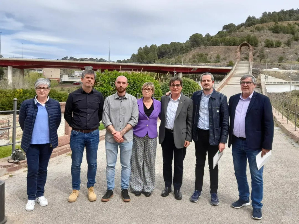 Trobada d'alcaldes del Baix Llobregat Nord a Martorell. 31/03/2023