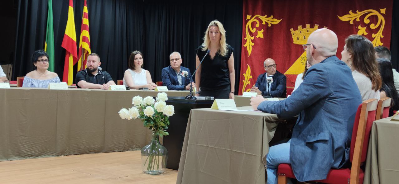 Ple de constitució Ajuntament mandat 2023-2027. Auditori de la Casa de Cultura.