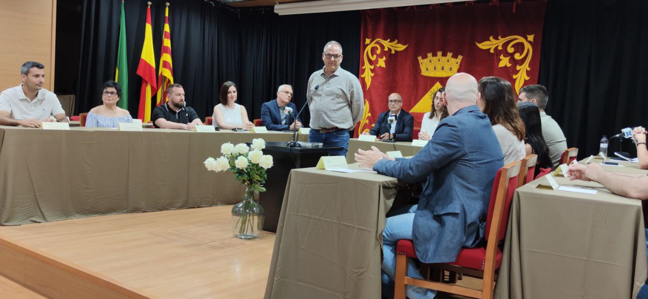 Ple de constitució Ajuntament mandat 2023-2027. Auditori de la Casa de Cultura.