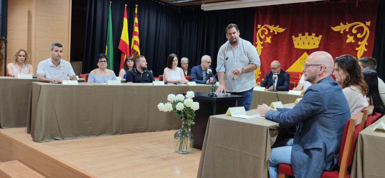 Ple de constitució Ajuntament mandat 2023-2027. Auditori de la Casa de Cultura.