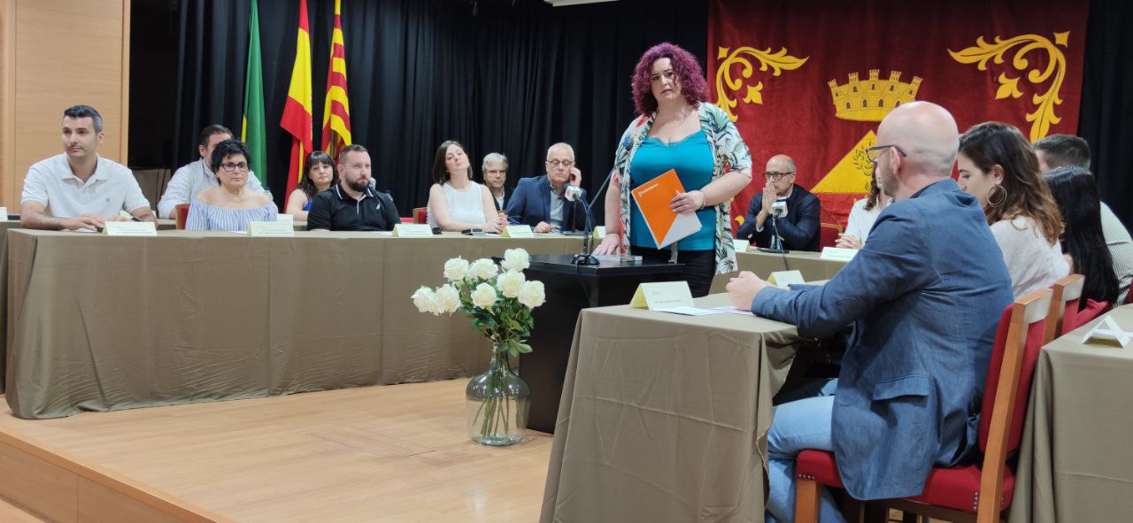 Ple de constitució Ajuntament mandat 2023-2027. Auditori de la Casa de Cultura.