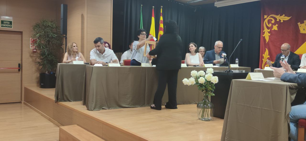 Ple de constitució Ajuntament mandat 2023-2027. Auditori de la Casa de Cultura.