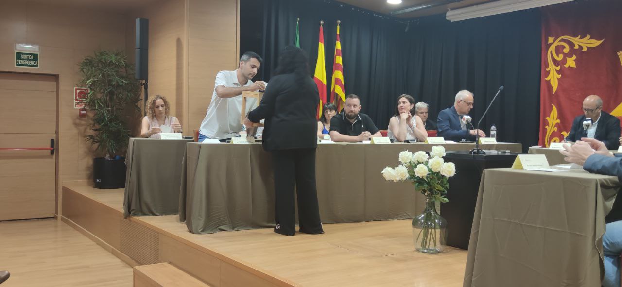 Ple de constitució Ajuntament mandat 2023-2027. Auditori de la Casa de Cultura.