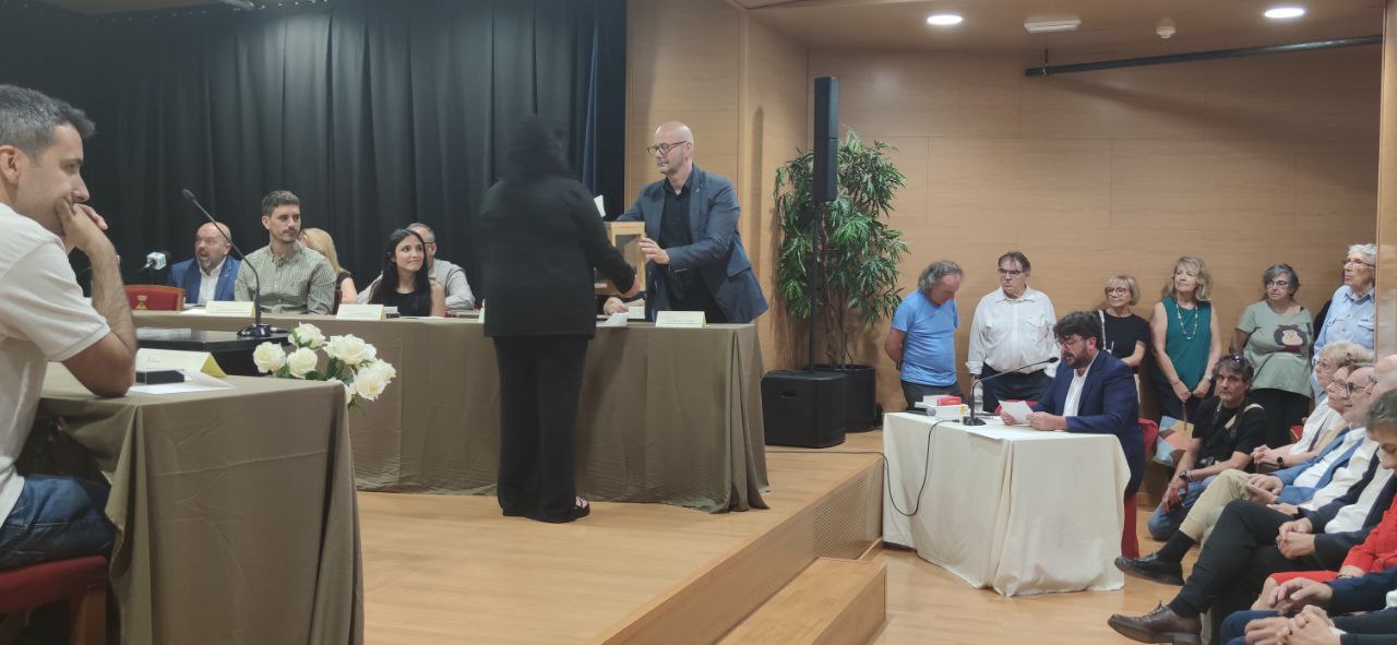 Ple de constitució Ajuntament mandat 2023-2027. Auditori de la Casa de Cultura.