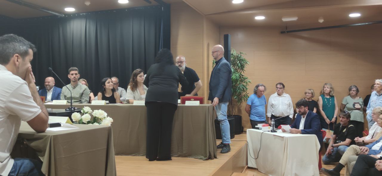 Ple de constitució Ajuntament mandat 2023-2027. Auditori de la Casa de Cultura.