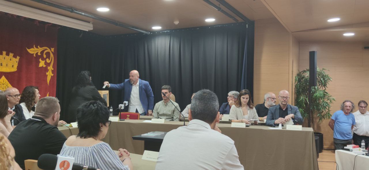 Ple de constitució Ajuntament mandat 2023-2027. Auditori de la Casa de Cultura.