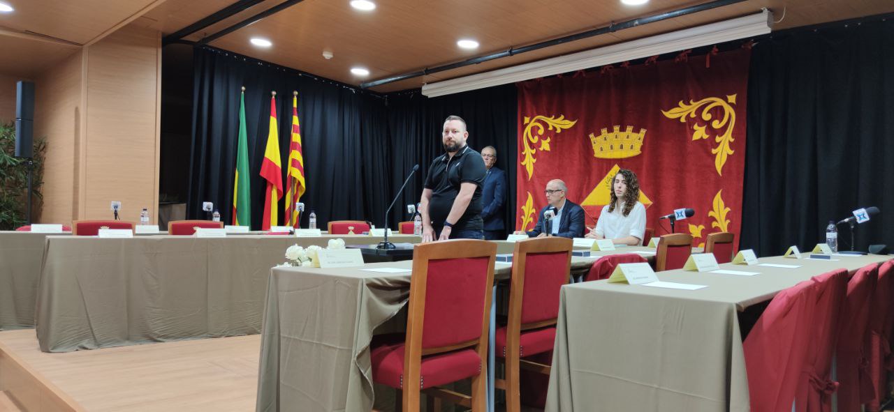 Ple de constitució Ajuntament mandat 2023-2027. Auditori de la Casa de Cultura.