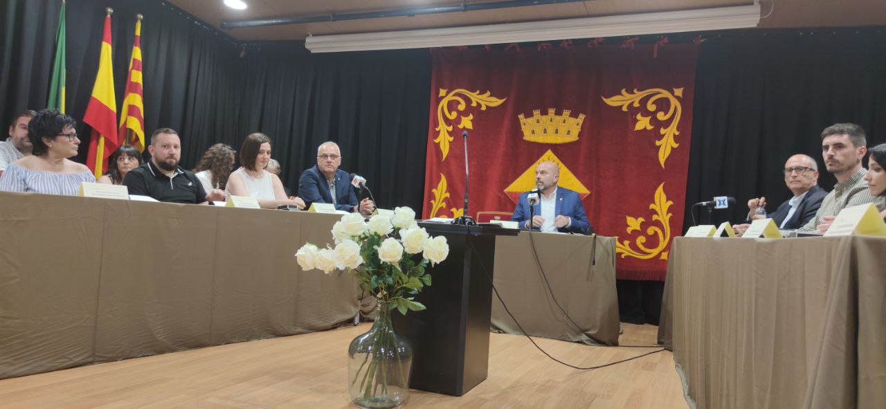 Ple de constitució Ajuntament mandat 2023-2027. Auditori de la Casa de Cultura.