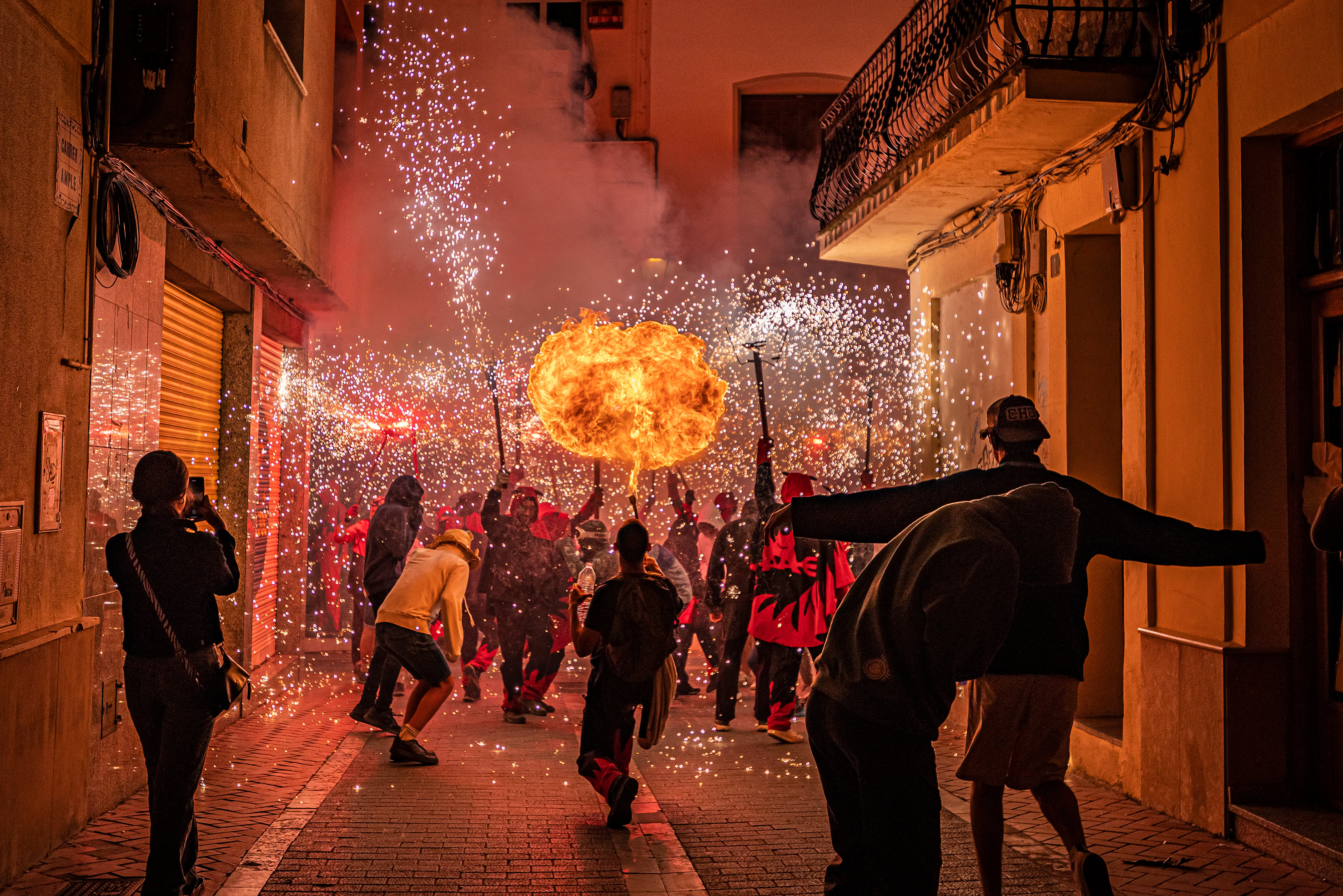 Festes de Santa Oliva 2023. Correfoc