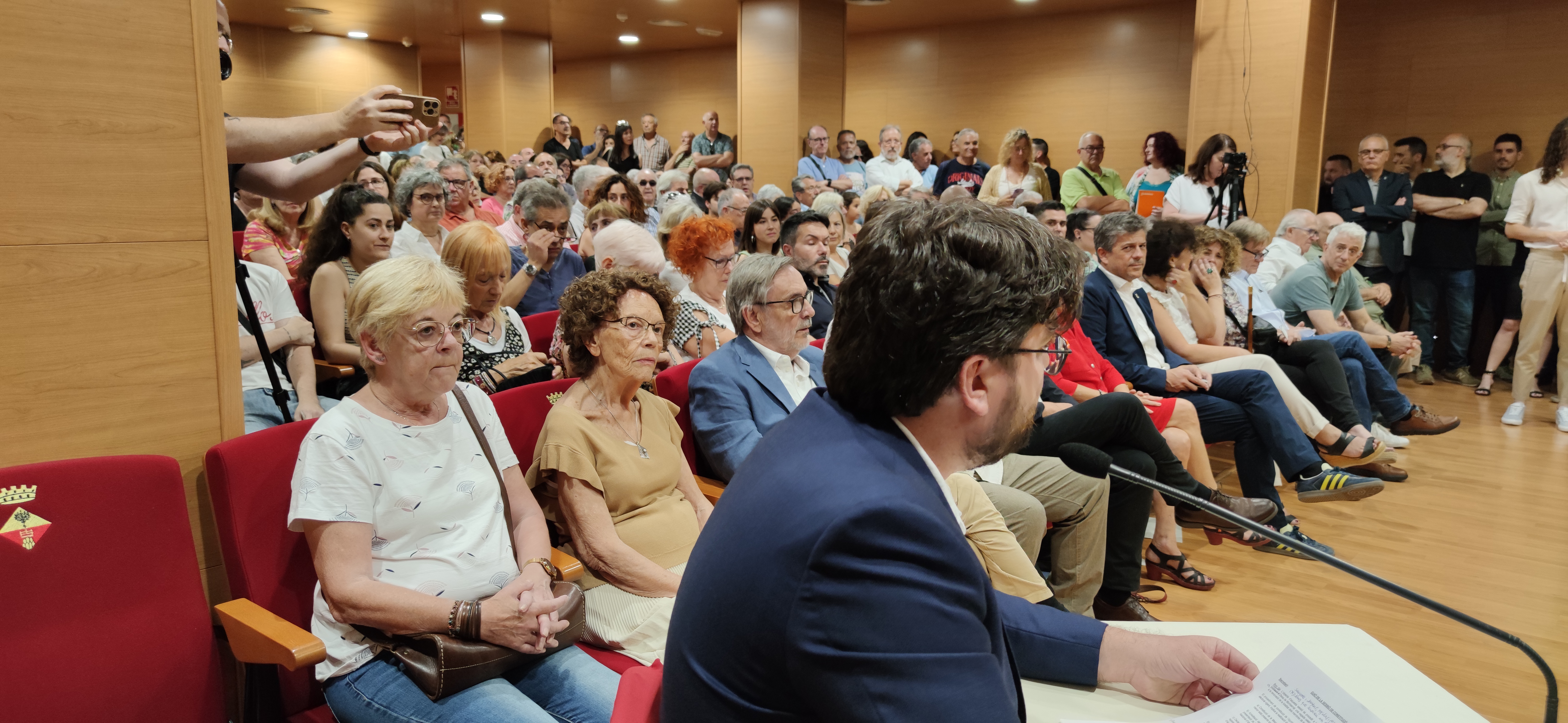 Ple de constitució Ajuntament mandat 2023-2027. Auditori de la Casa de Cultura.