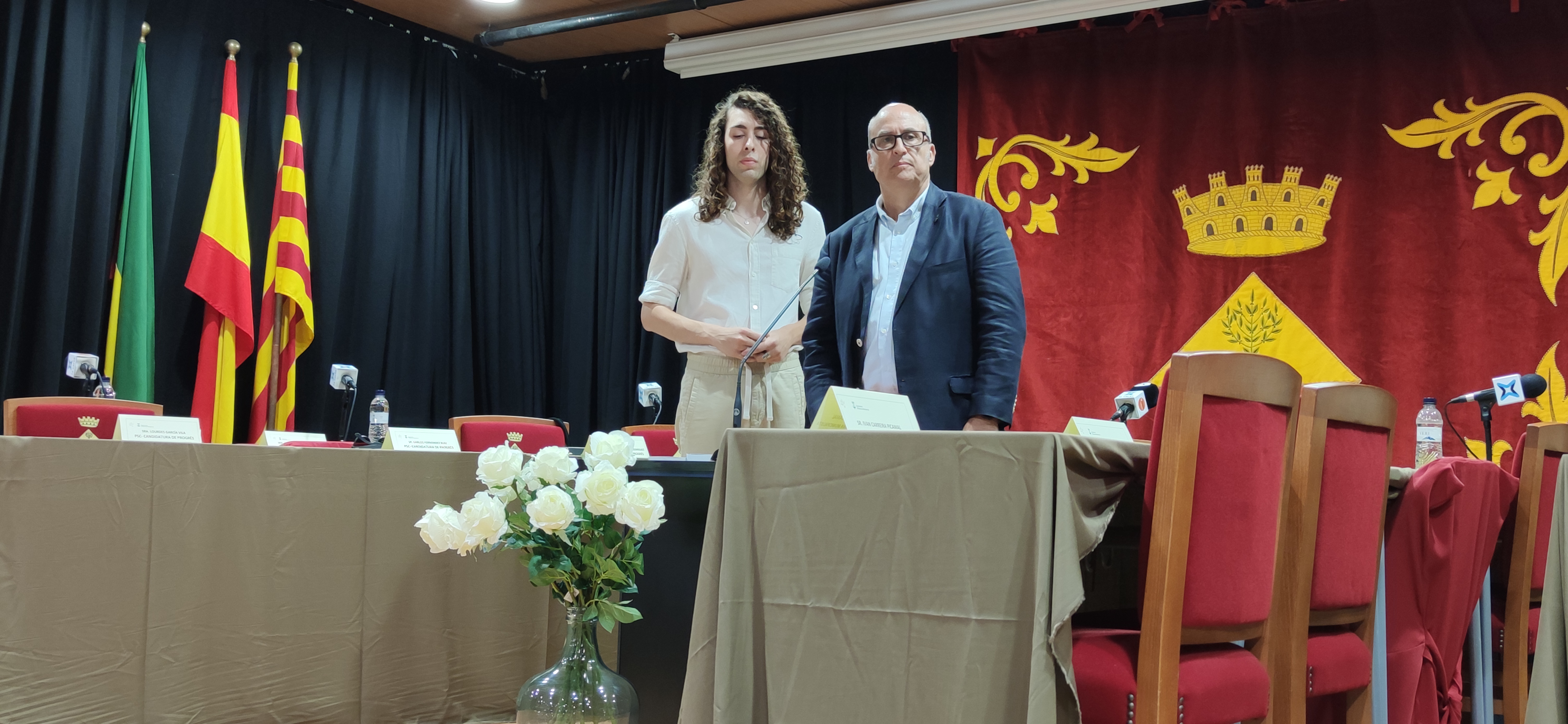 Ple de constitució Ajuntament mandat 2023-2027. Auditori de la Casa de Cultura.