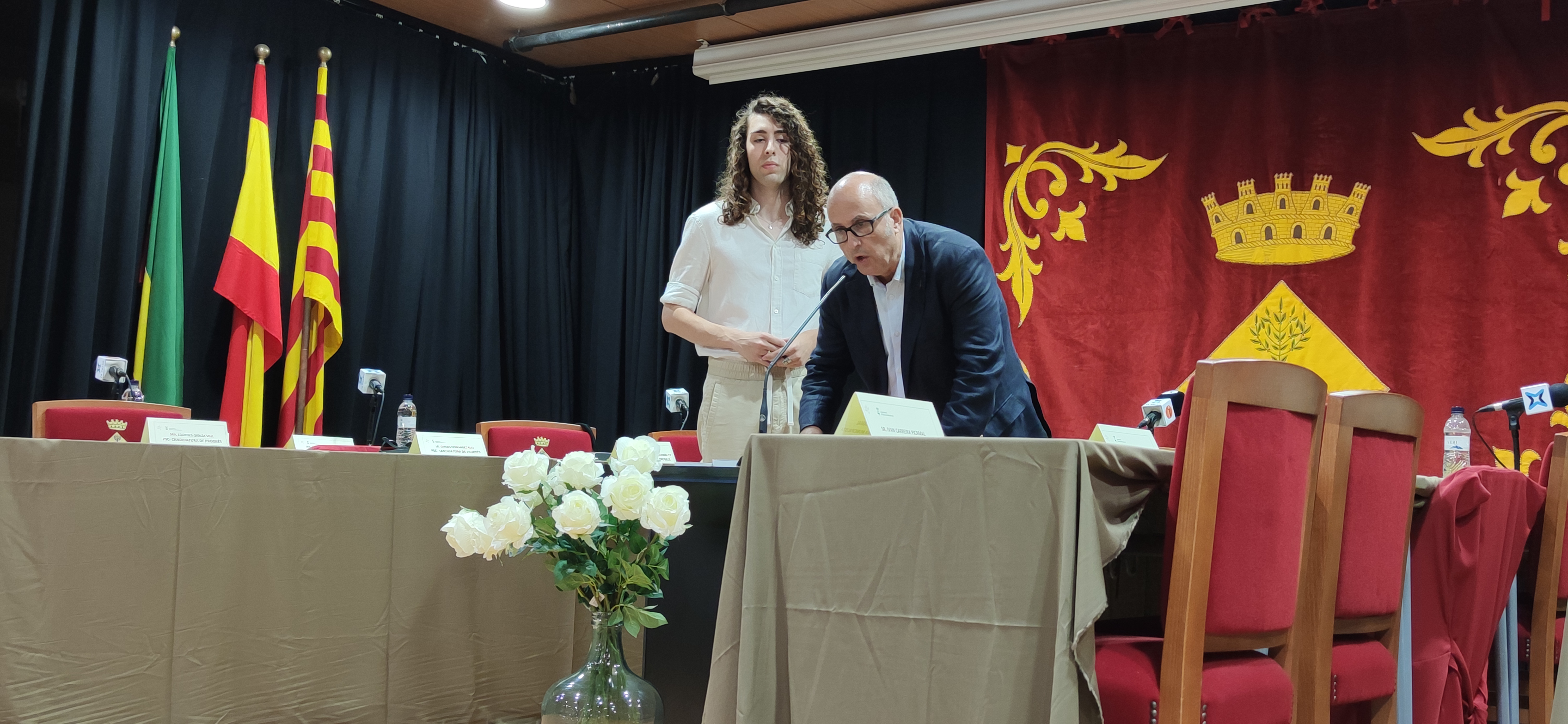 Ple de constitució Ajuntament mandat 2023-2027. Auditori de la Casa de Cultura.