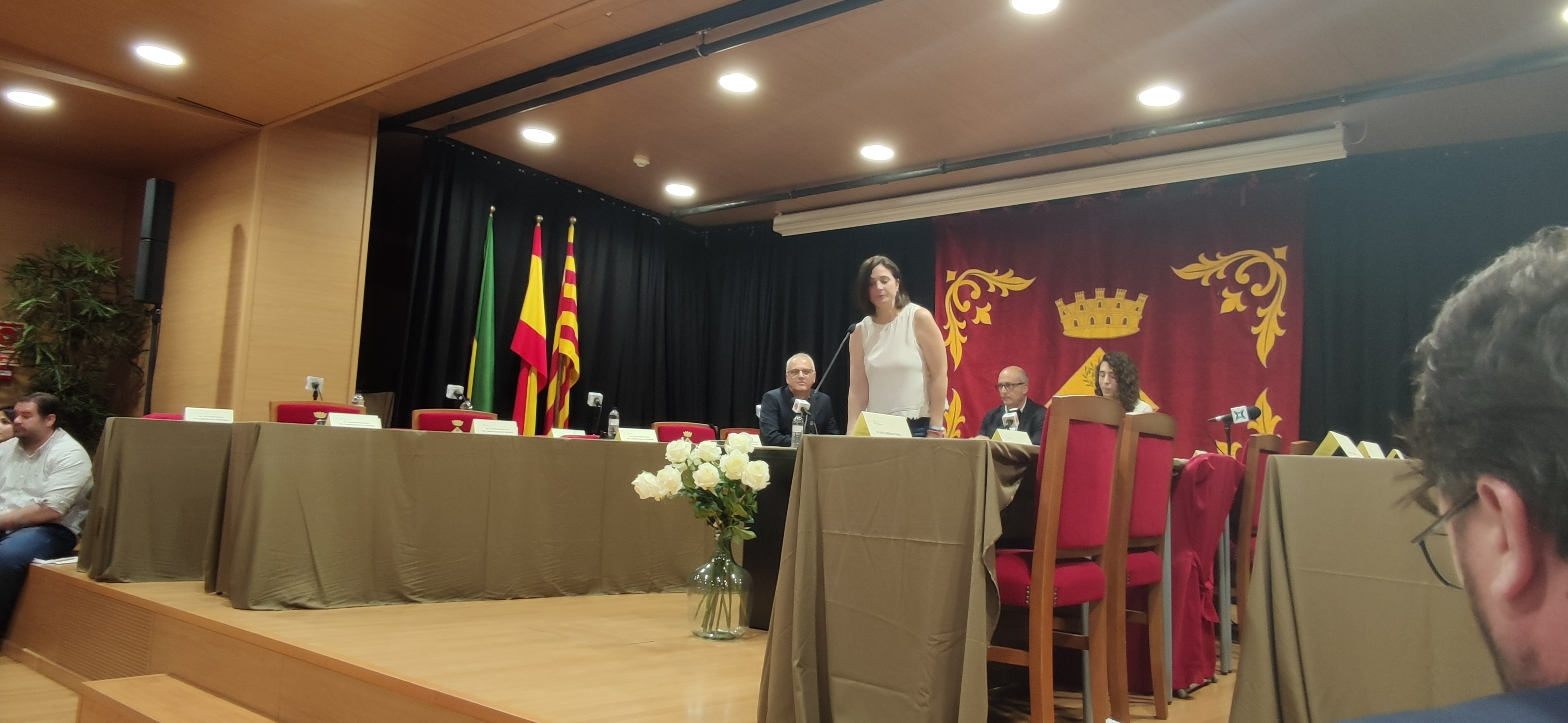 Ple de constitució Ajuntament mandat 2023-2027. Auditori de la Casa de Cultura.