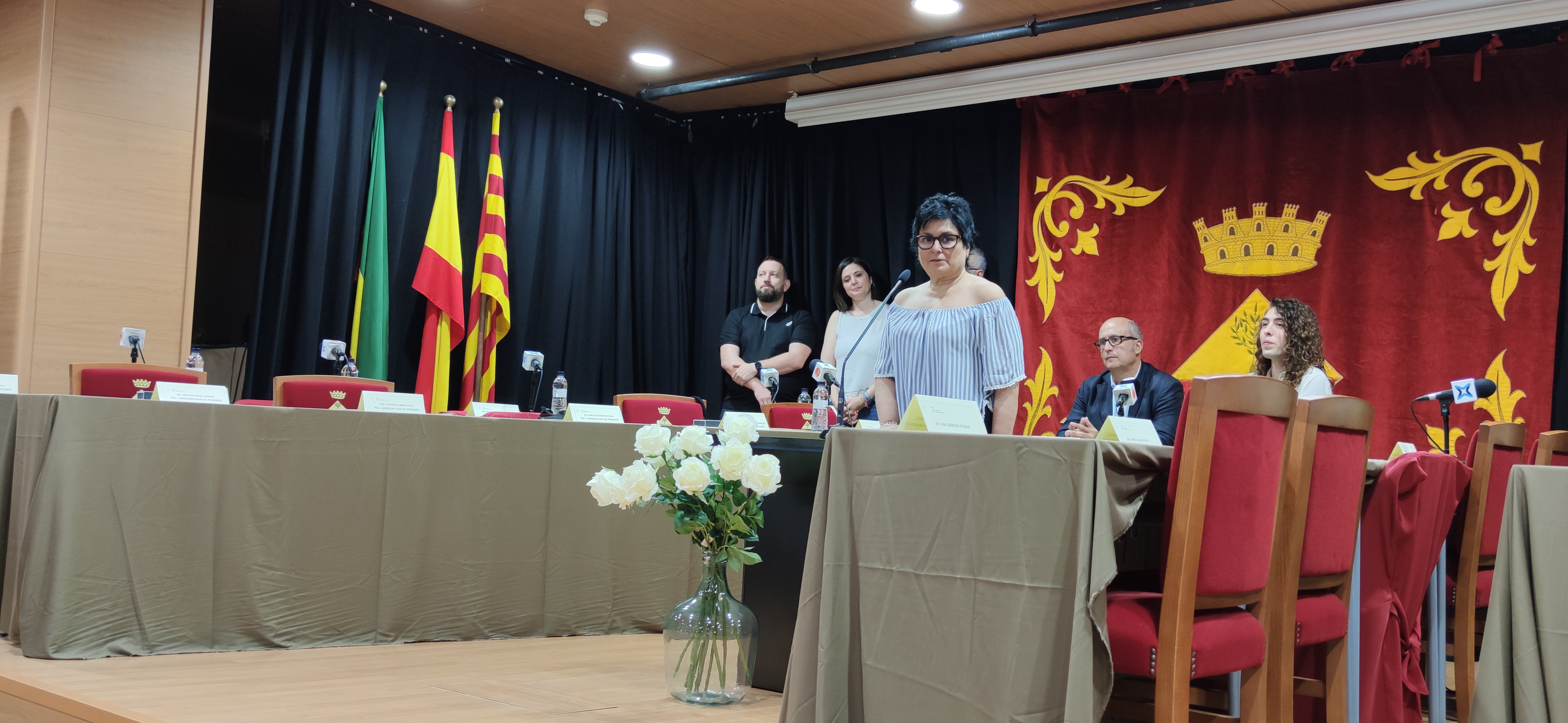 Ple de constitució Ajuntament mandat 2023-2027. Auditori de la Casa de Cultura.