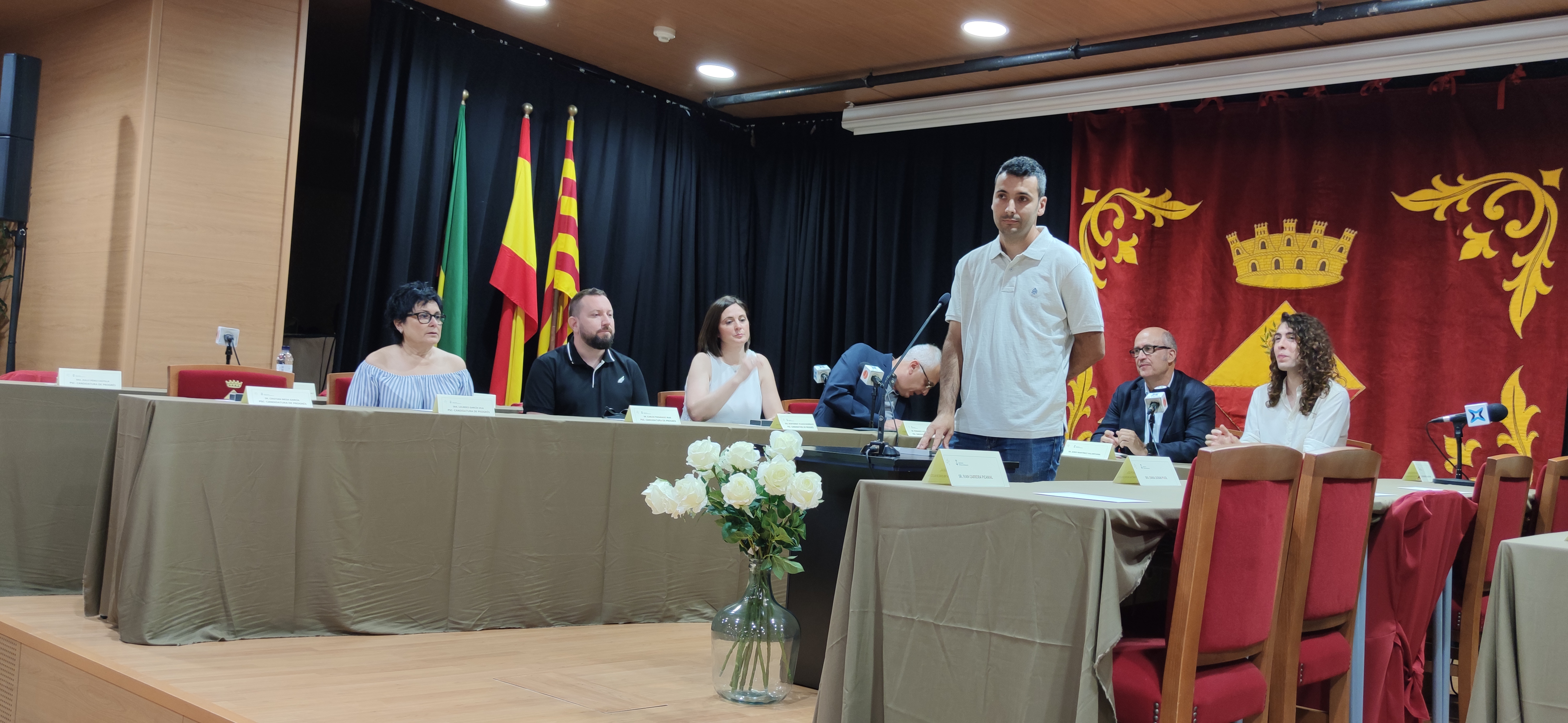 Ple de constitució Ajuntament mandat 2023-2027. Auditori de la Casa de Cultura.