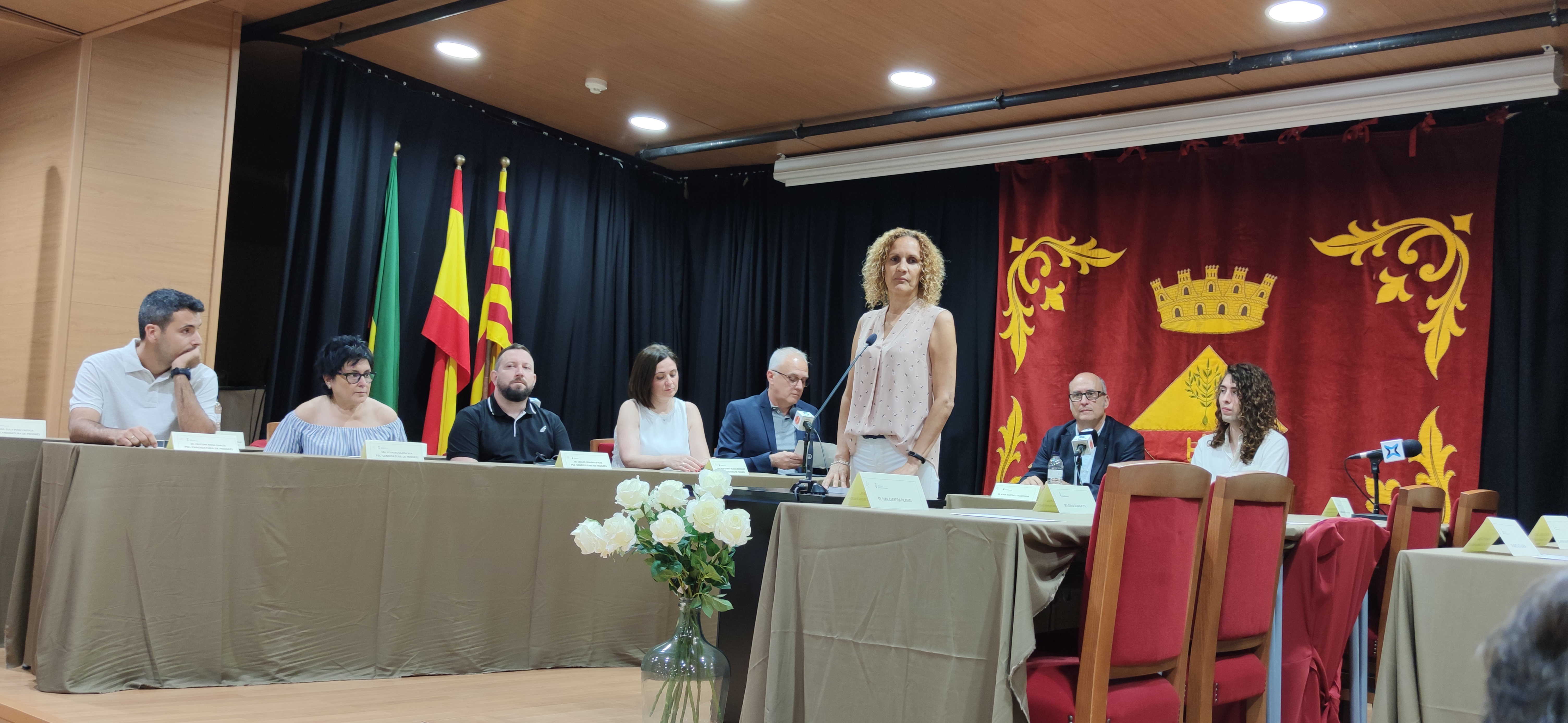 Ple de constitució Ajuntament mandat 2023-2027. Auditori de la Casa de Cultura.