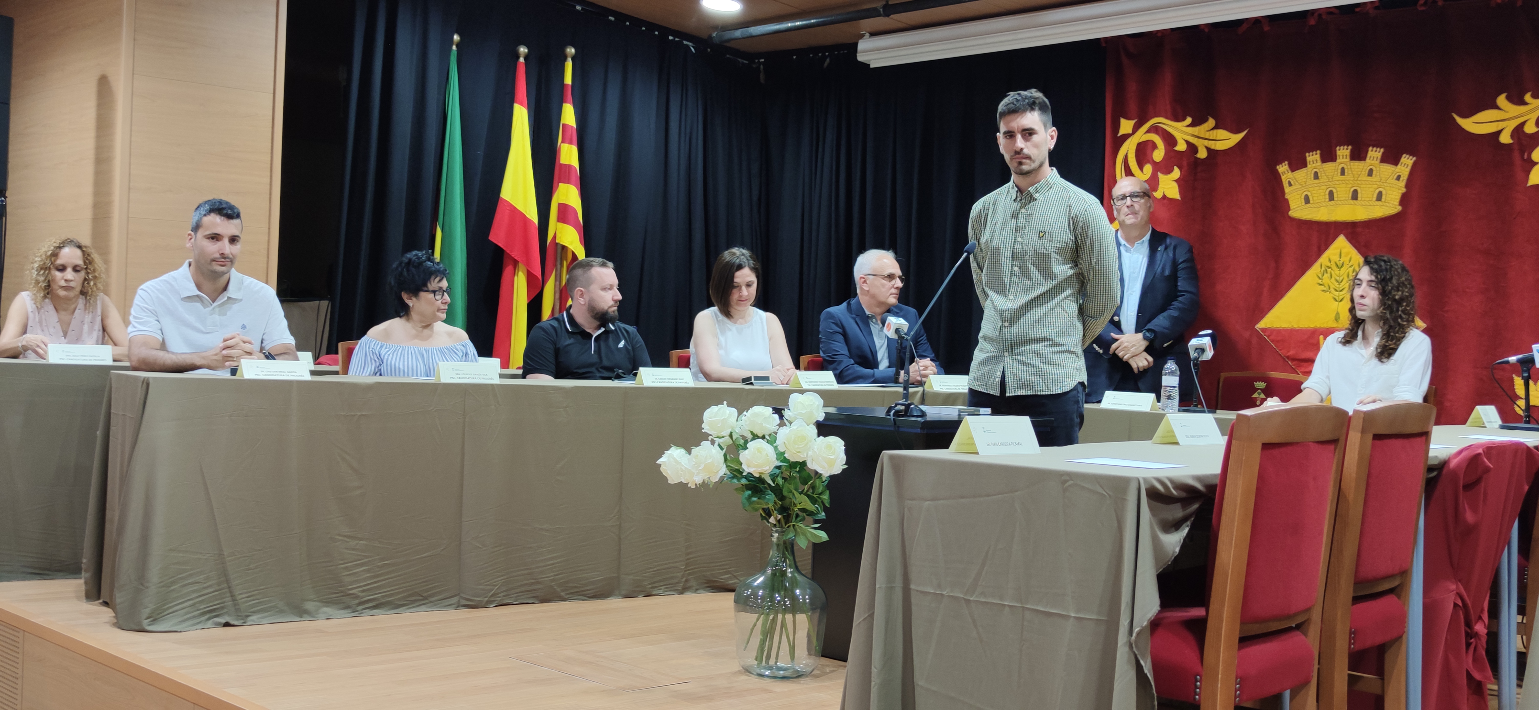 Ple de constitució Ajuntament mandat 2023-2027. Auditori de la Casa de Cultura.