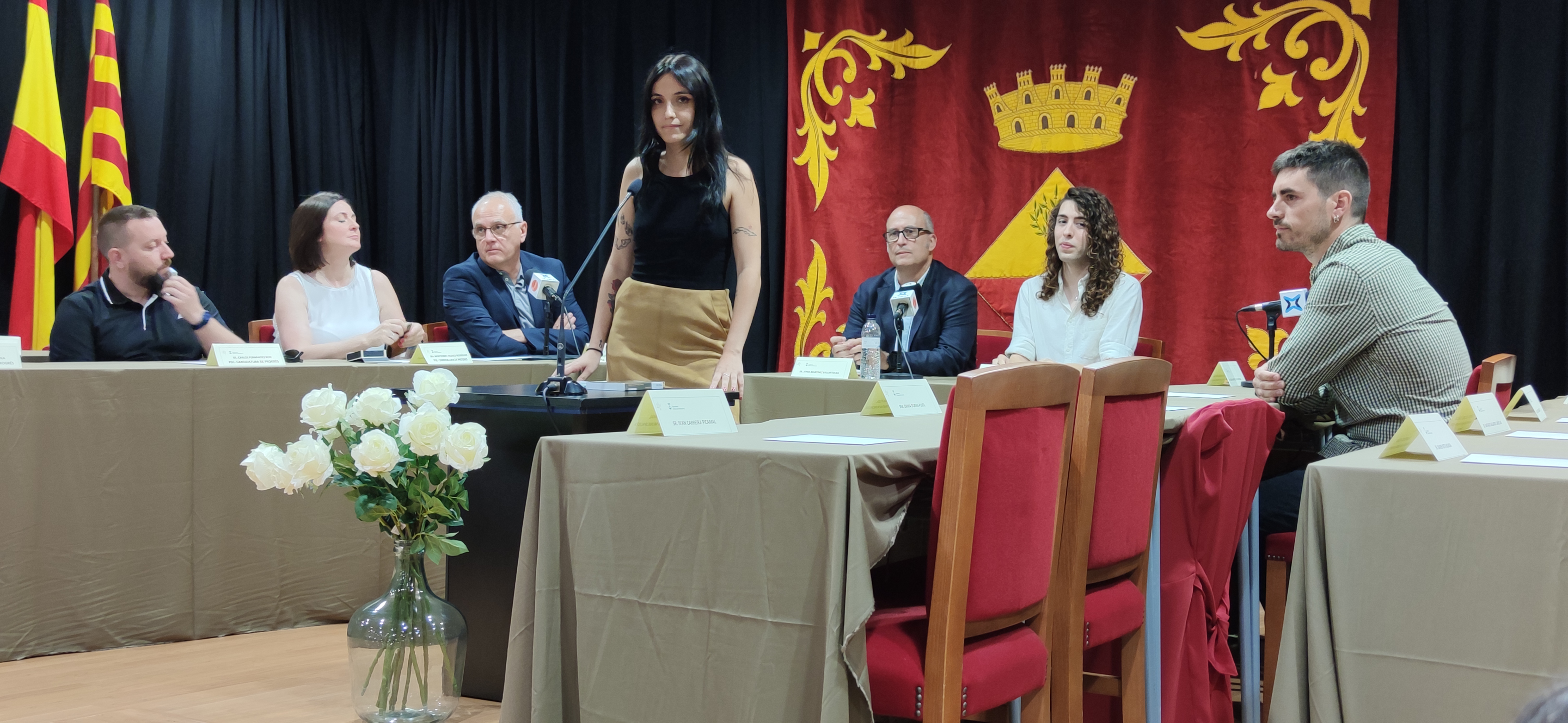 Ple de constitució Ajuntament mandat 2023-2027. Auditori de la Casa de Cultura.