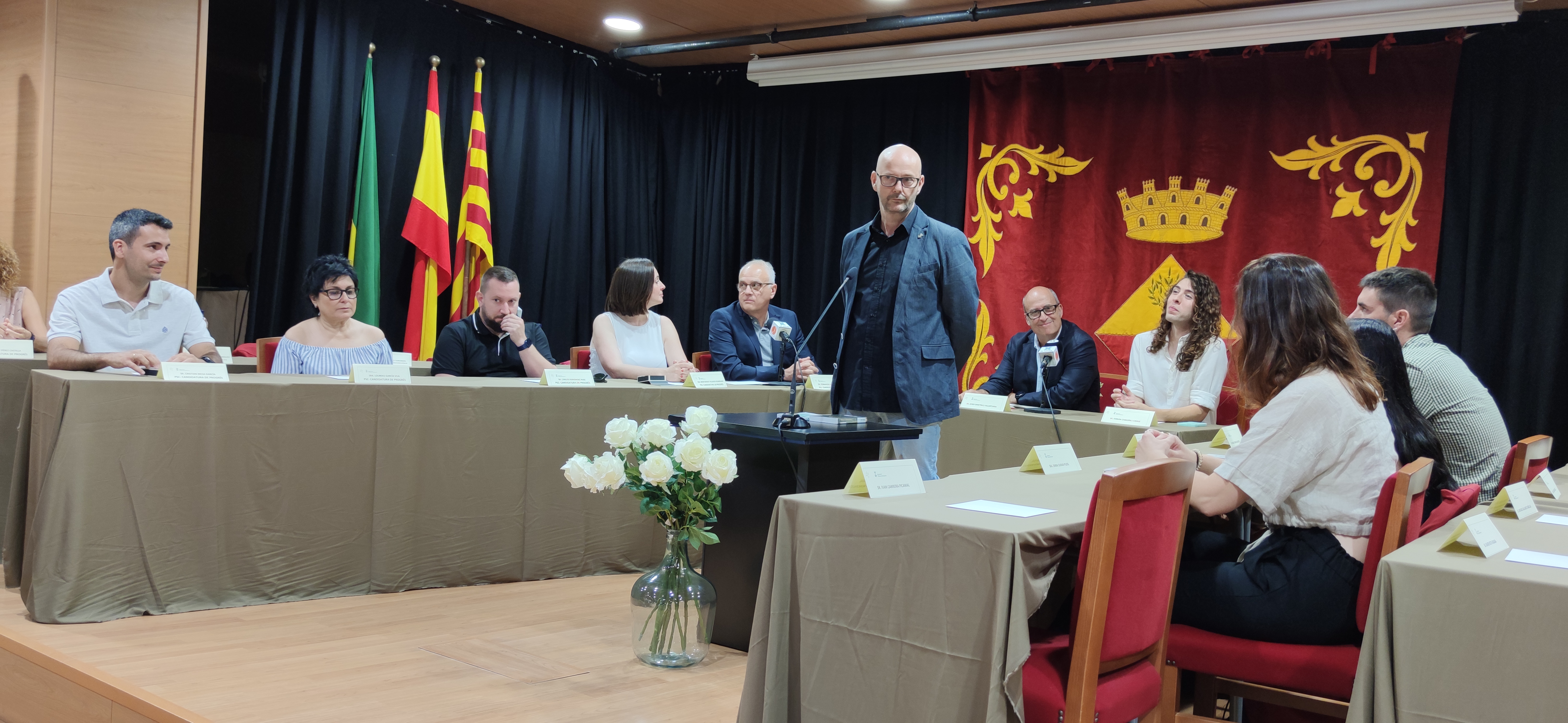 Ple de constitució Ajuntament mandat 2023-2027. Auditori de la Casa de Cultura.