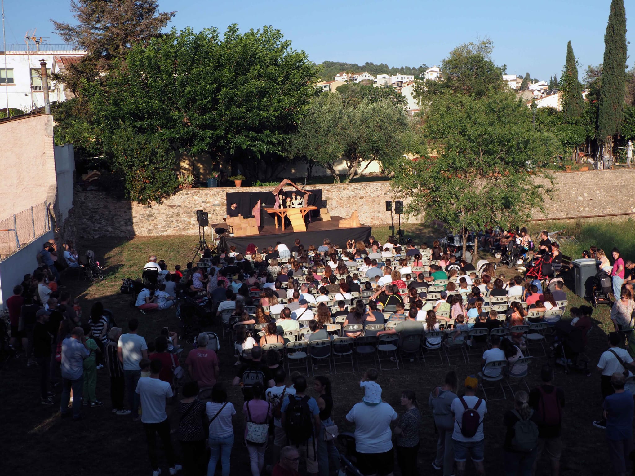 Festes de Santa Oliva 2023. Espectacle familiar organitzat per La Xarxa. 