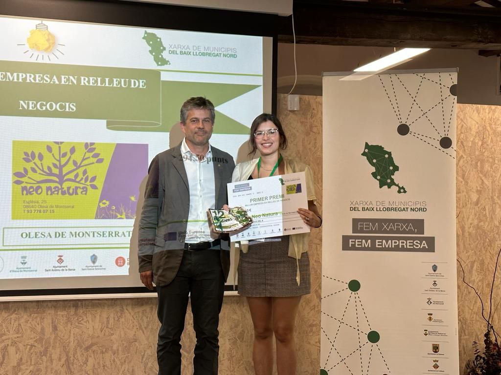 12è Concurs d'Iniciatives Empresarials del Baix Llobregat Nord. Premi a Neonatura