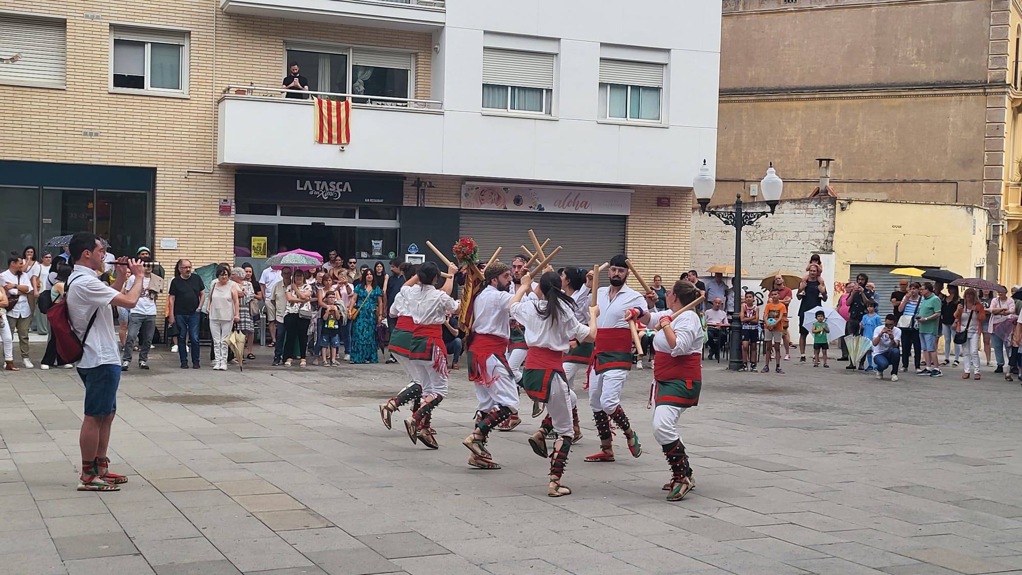 Festes de Santa Oliva 2023. Mostra de cultura popular a la plaça de Fèlix Figueras i Aragay.