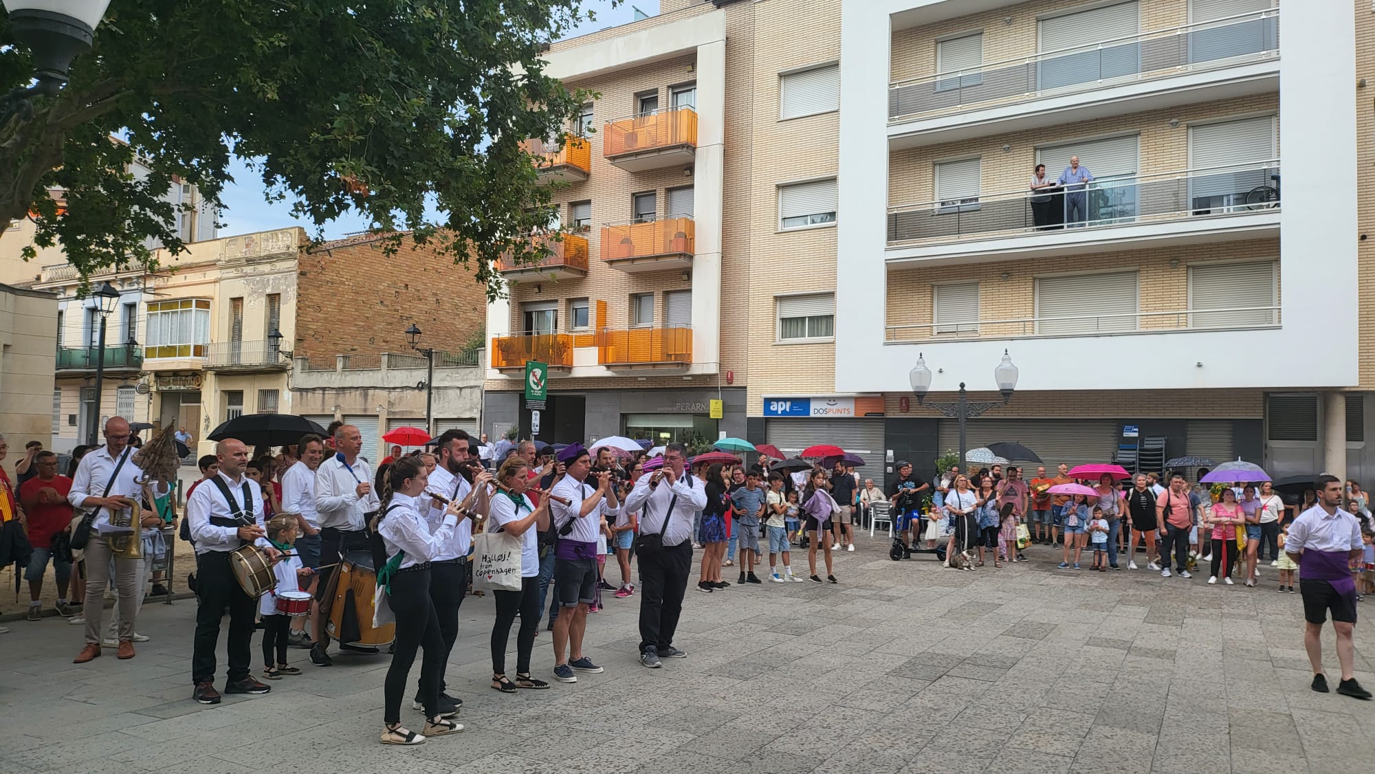 Festes de Santa Oliva 2023. Mostra de cultura popular a la plaça de Fèlix Figueras i Aragay.