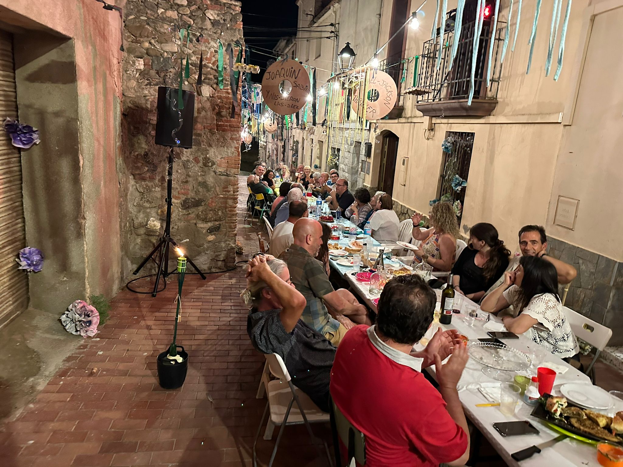 Festes de Santa Oliva 2023. Sopar de veïns i veïnes.