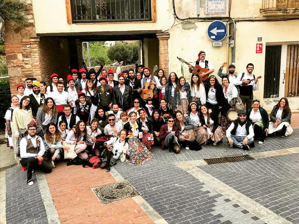 Grup complert de les Caramelles d'Aulesa