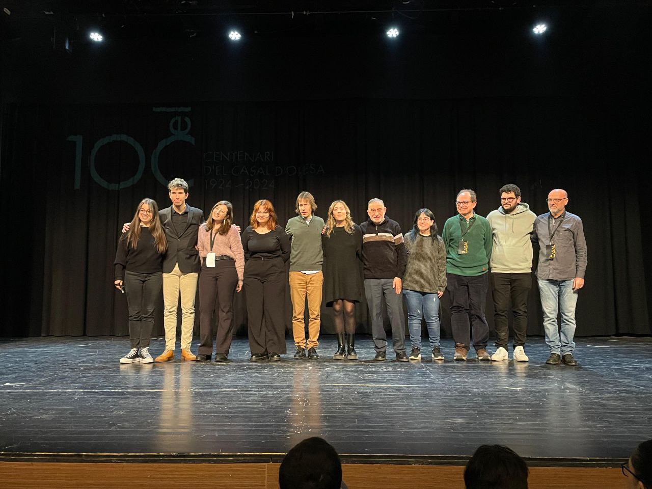 Acte institucional del centenari del Casal d'Olesa