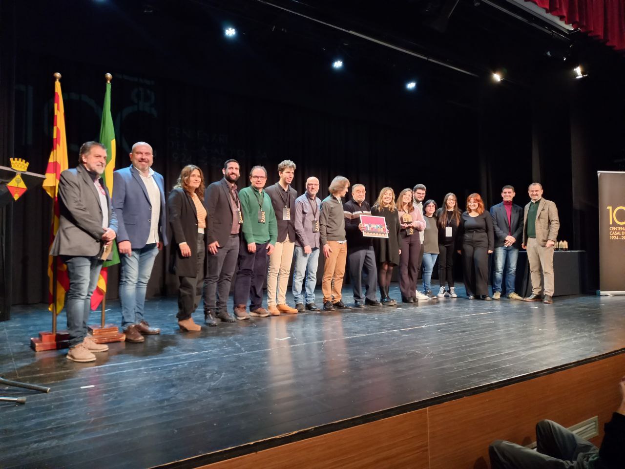 Acte institucional del centenari del Casal d'Olesa