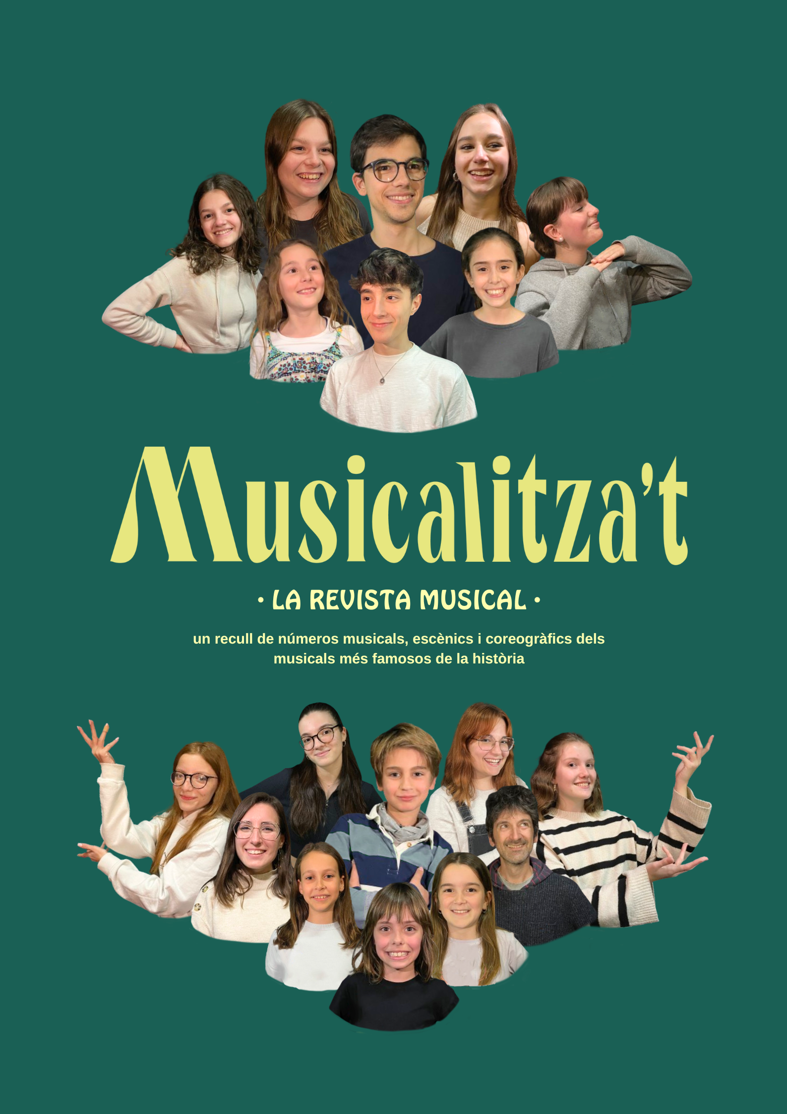 Cartell 2 de l'obra musical Musicalitza't abril 2024