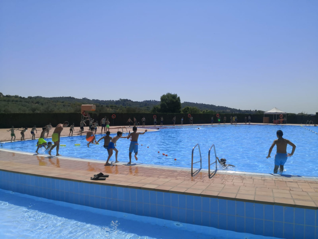 La piscina municipal d'estiu d'Olesa es suma un any més a la campanya Mulla't per l'esclerosi múltiple (3)