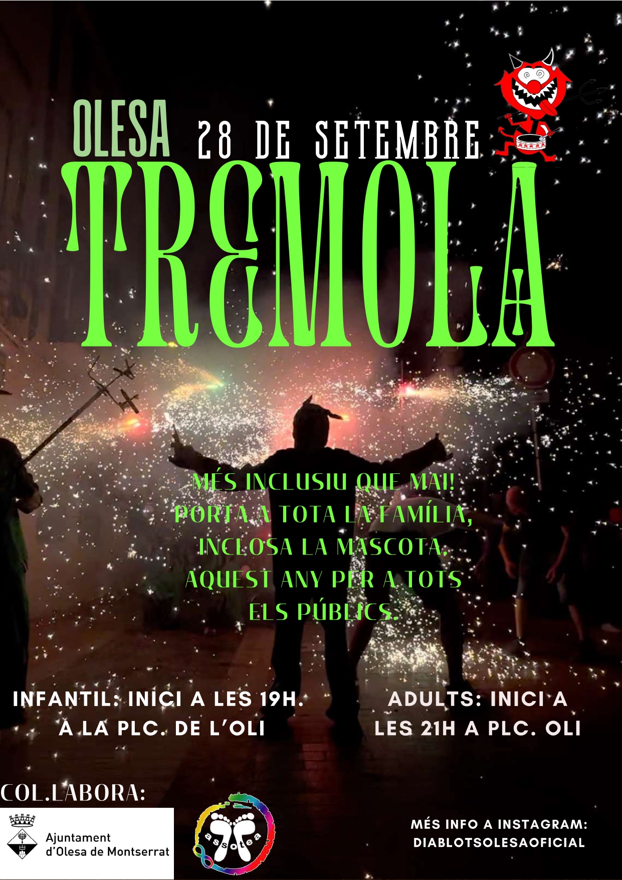 Cartell de l'Olesa Tremola del 2024