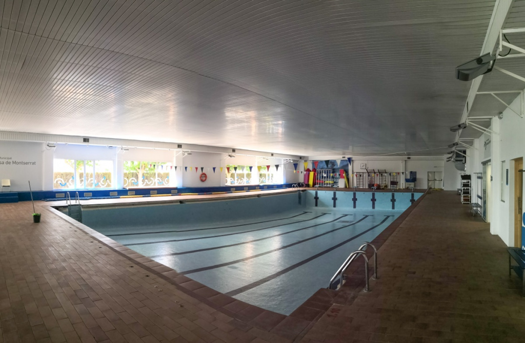 La piscina municipal coberta d'Olesa obrirà portes l'1 de setembre