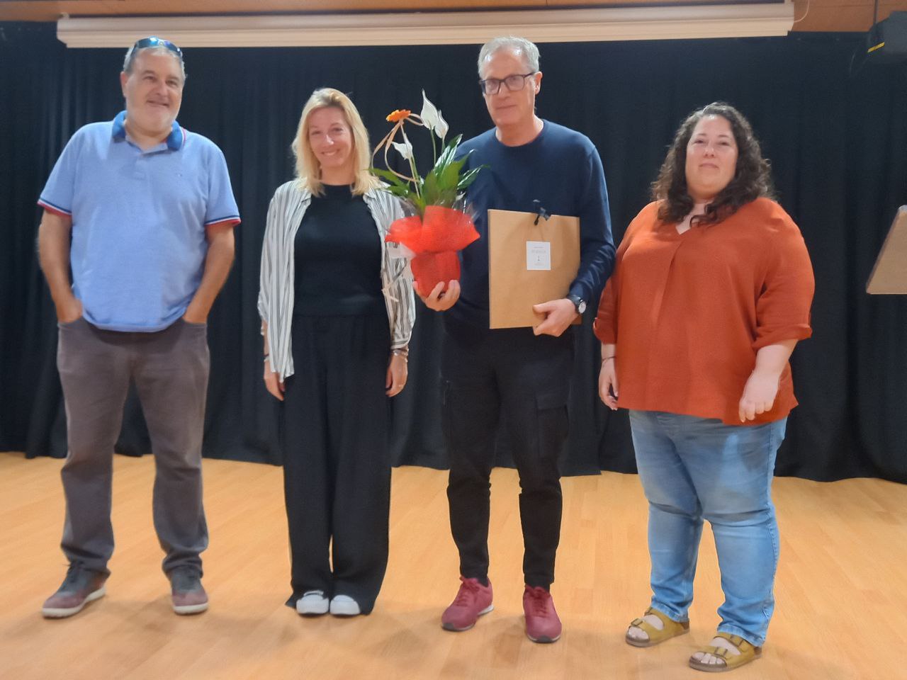 Homenatge al docent que es jubila Rafa Rodríguez