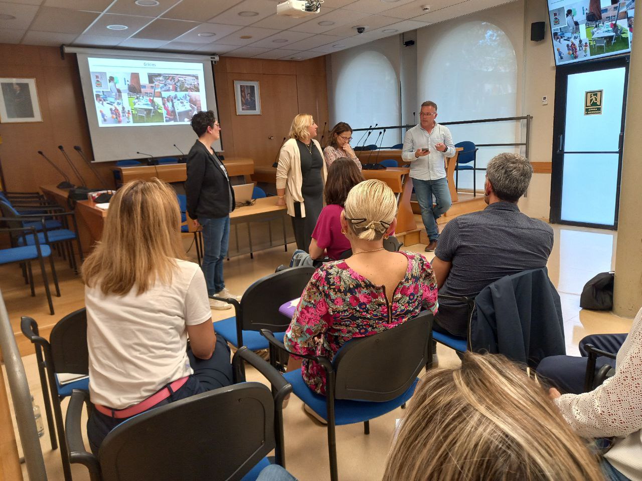 Reunió del Grup Motor de Salut Comunitària a Olesa