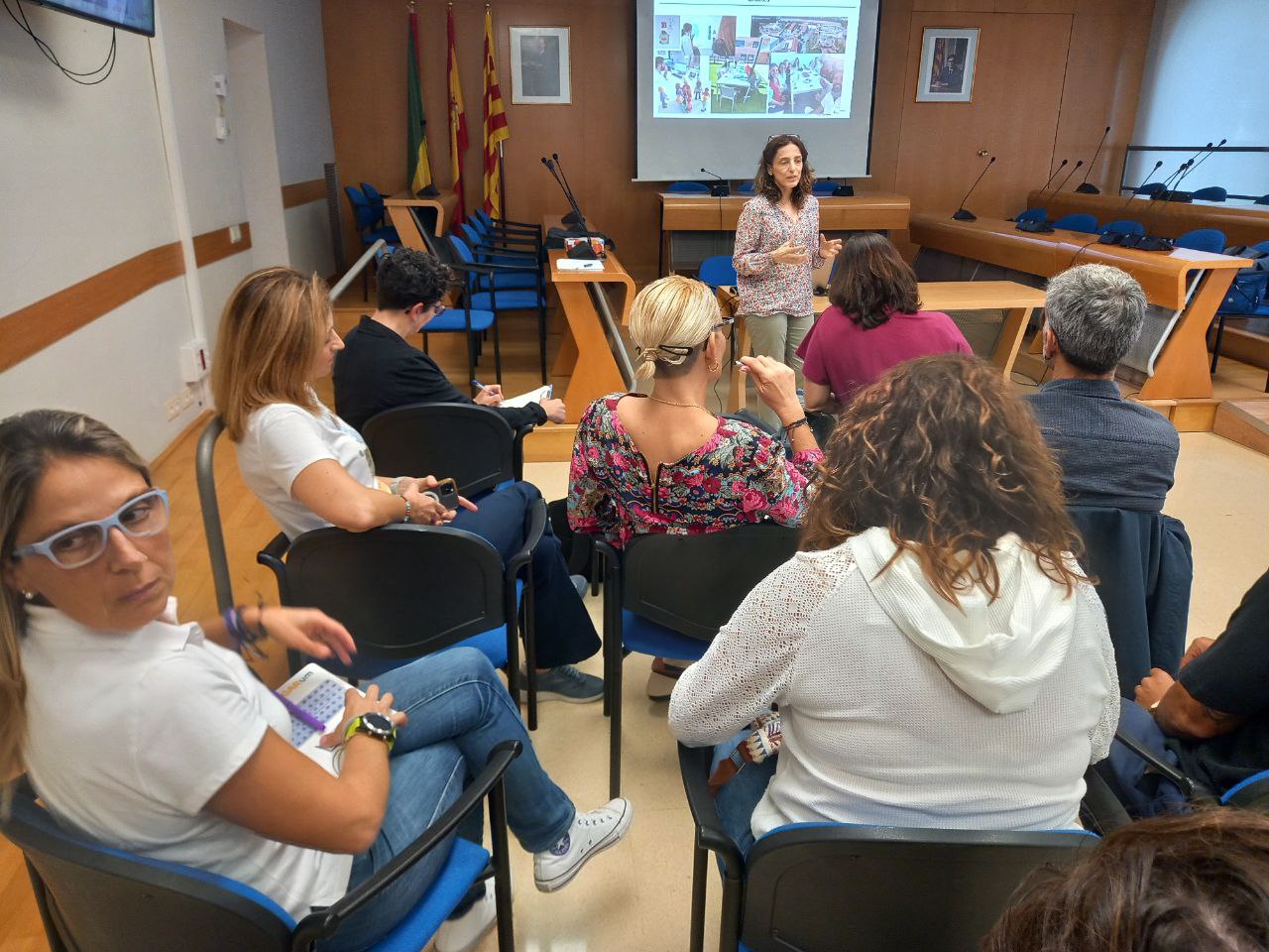 Reunió del Grup Motor de Salut Comunitària a Olesa