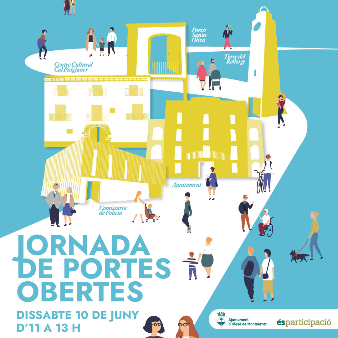 Cartell de la Jornada de Portes Obertes 2023