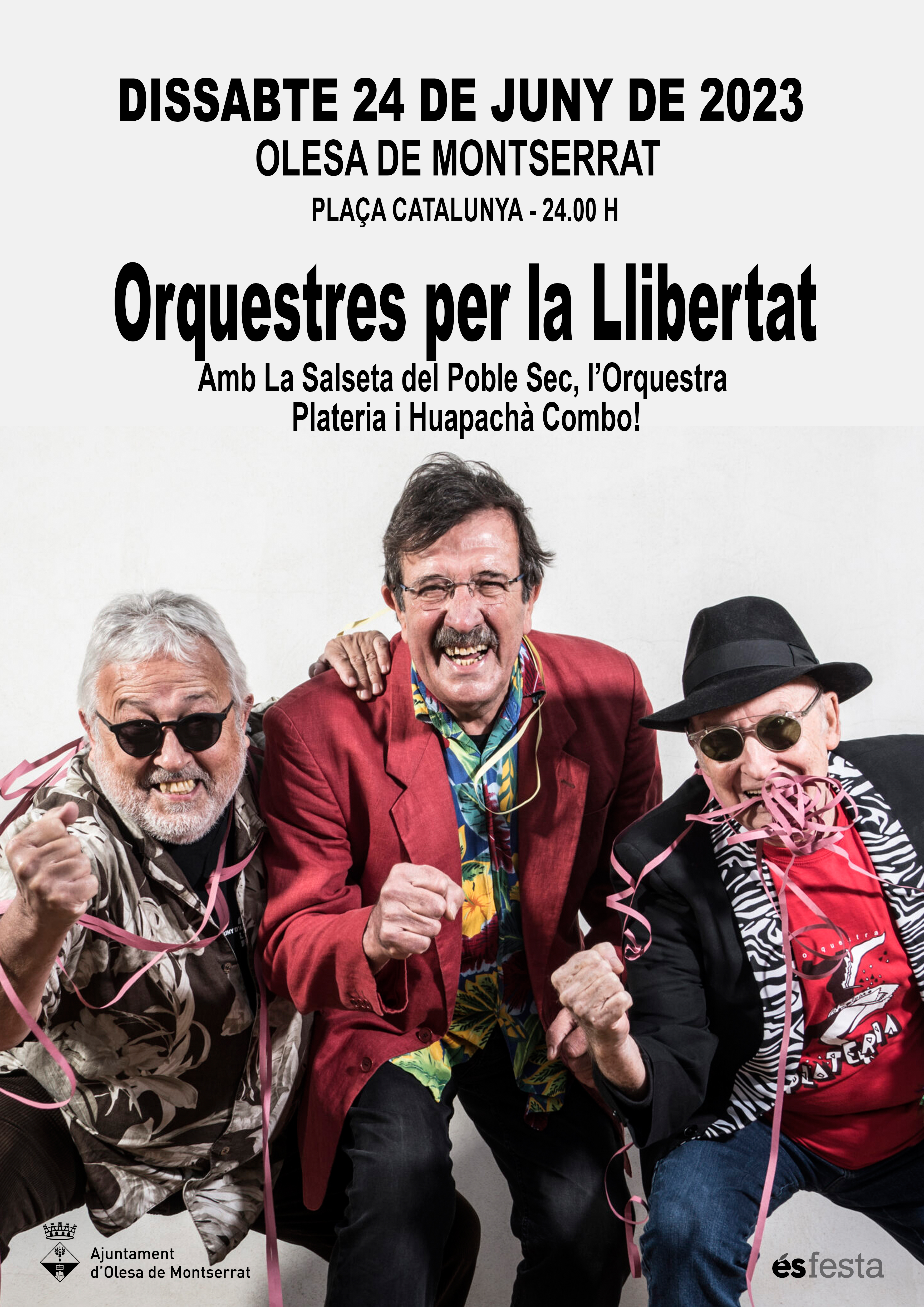 Concert de les Orquestres per la Llibertat per la Festa Major 2023