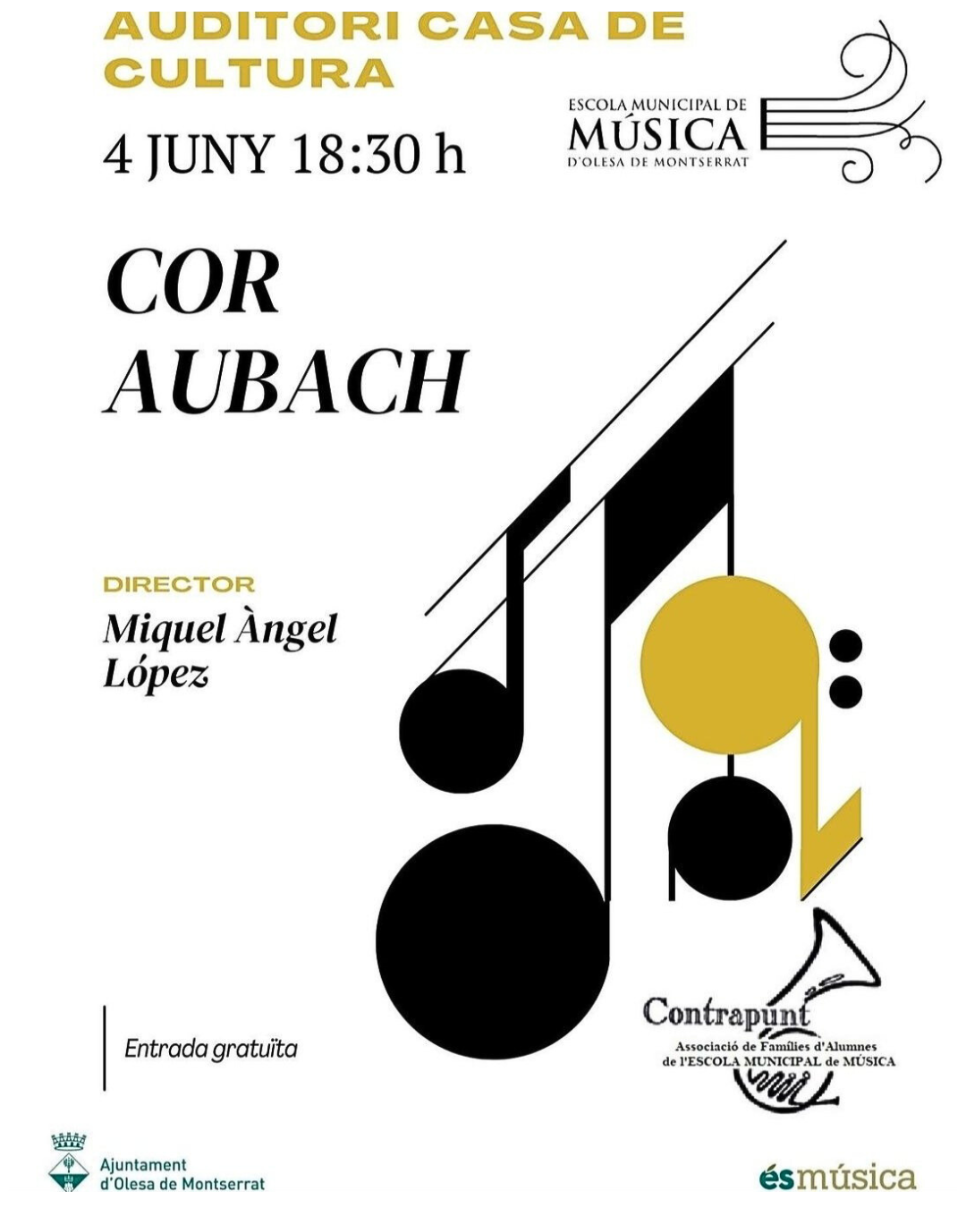 Concert del Cor Aubach juny 2023