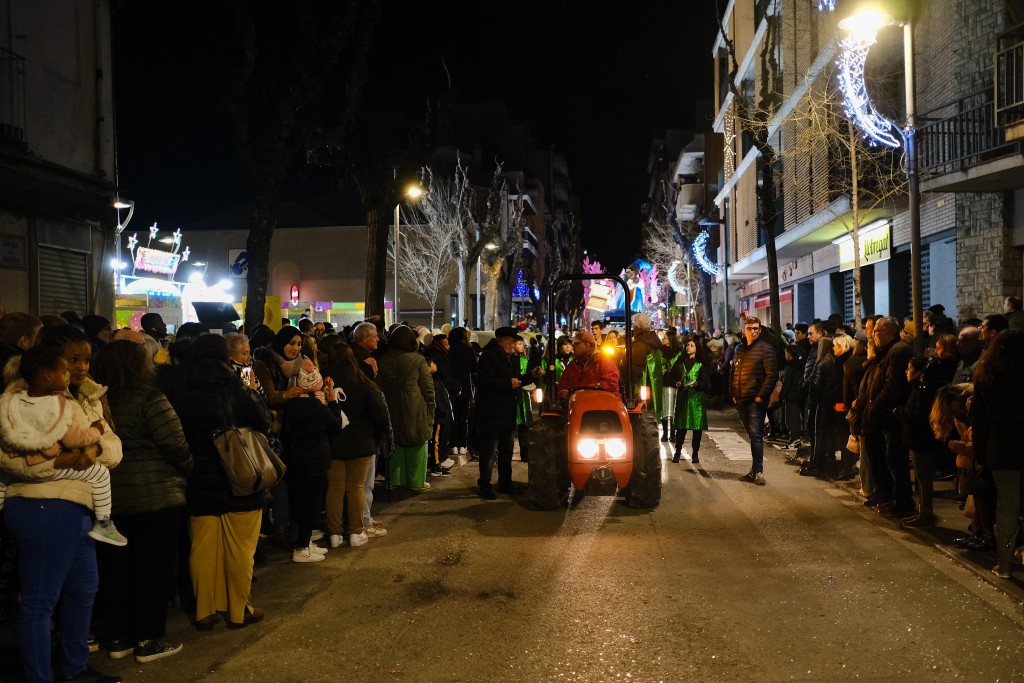 Recorregut de la cavalcada pels carrers d'Olesa