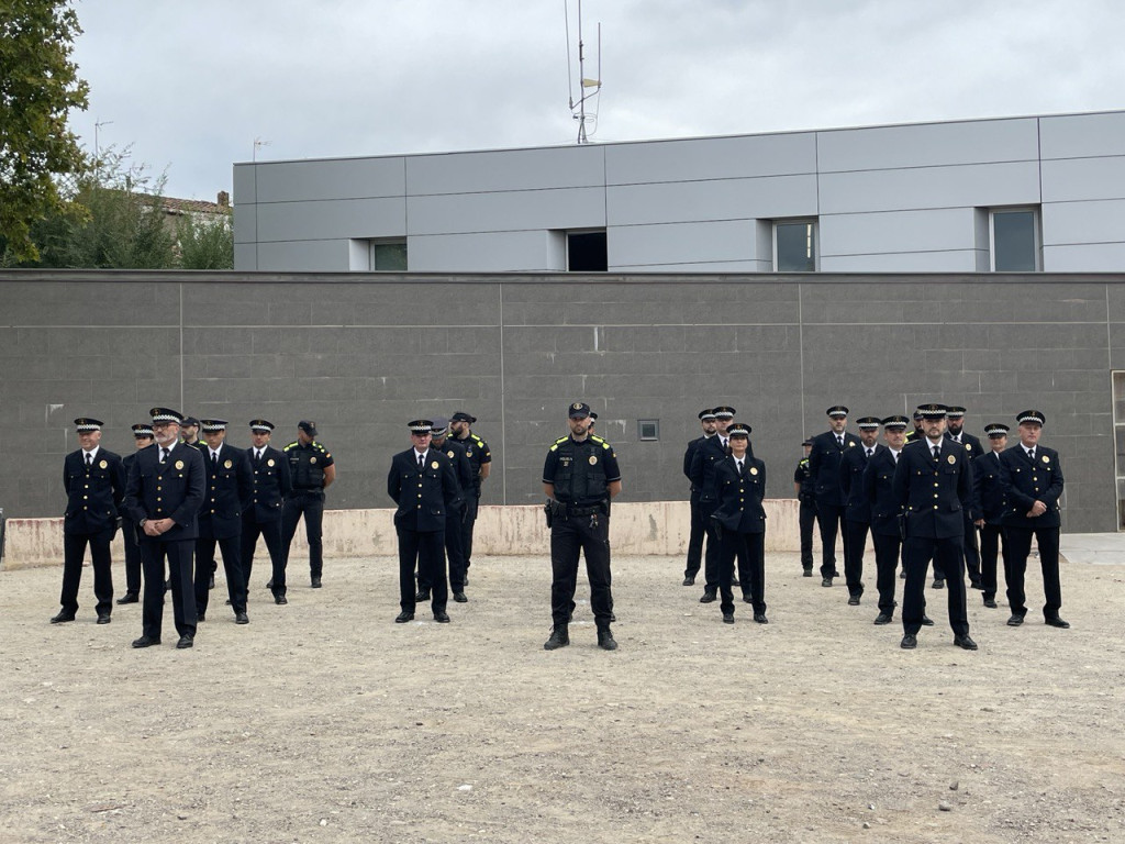 Plantilla Policia Local en formació