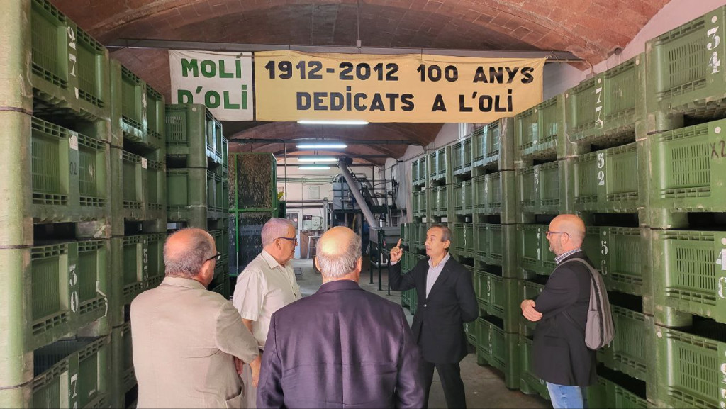 Visita al Molí de l'Oli d'Olesa