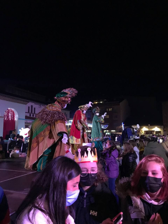 Els tres Reis mags a la Plaça del Mercat