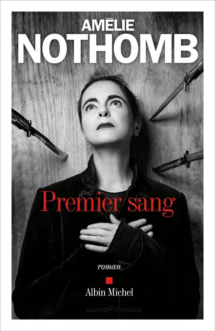 Portada del llibre "Primera Sang" d'Amelie Nothomb