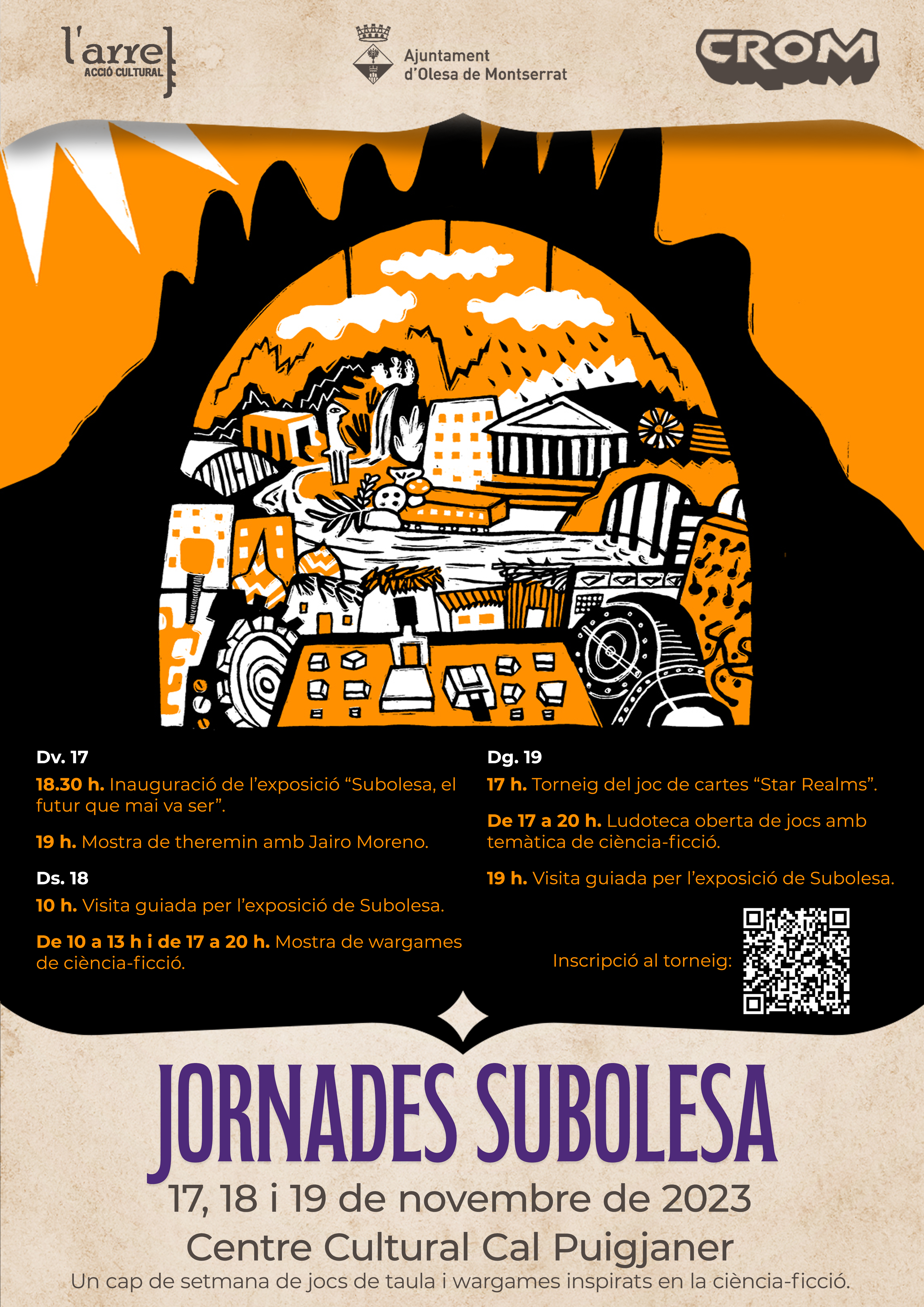 Cartell de les Jornades de Subolesa 2023