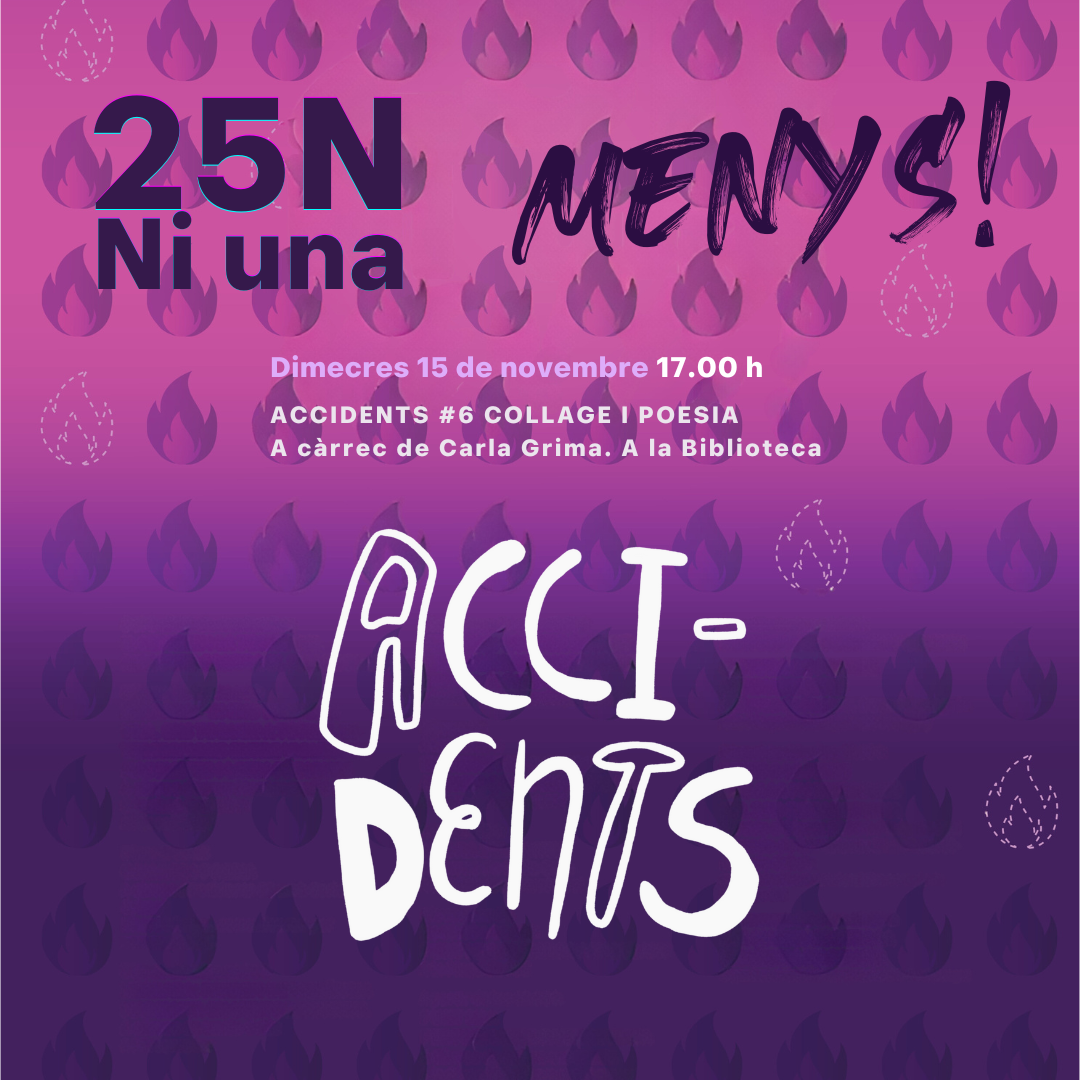 Cartell d'Accidents #6 amb Carla Grima