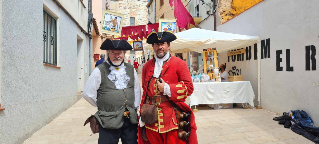 El coronel Amill al Mercat Barroc